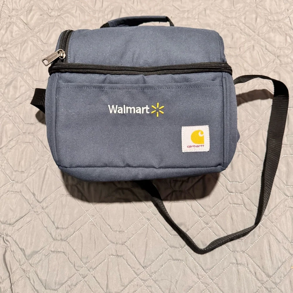 Carhartt 6-Can Cooler Work Lunch Box Bag Insulated Beverage Cooler w/ Logo